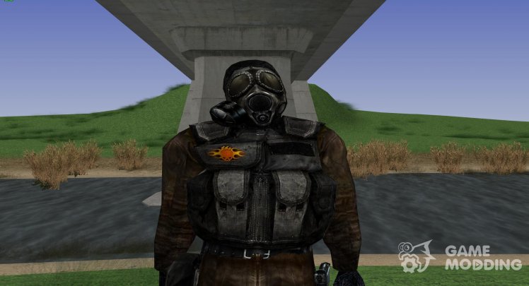 A member of the group Solntsevskaya Brigada from S. T. A. L. K. E. R V. 2