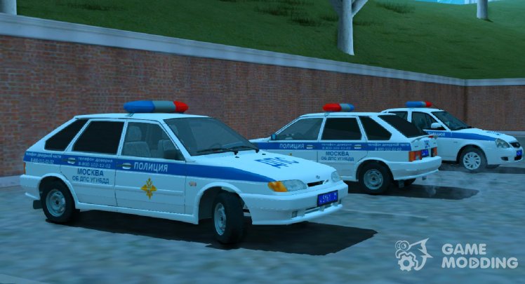 LADA SAMARA 2114 POLICE ABOUT TRAFFIC POLICE UGIBDD (2013)