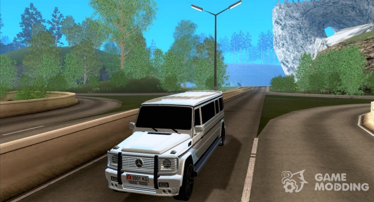 Limusina Mercedes-Benz G500