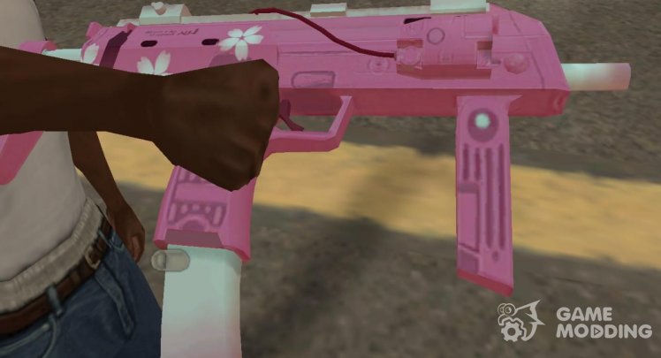MP7 Sakura from the game the Rules of survival