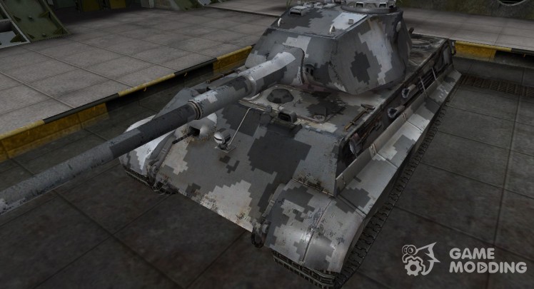 Камуфлированный skin para el Panzer VIB Tiger II