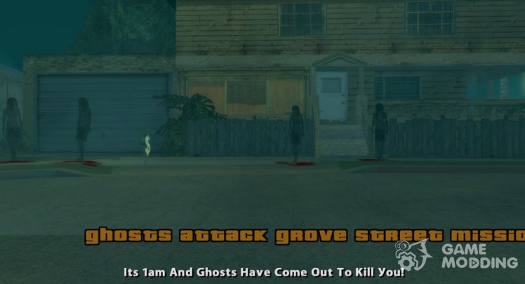 Атака призраков на Grove Street v1