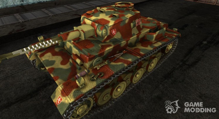 VK3001 heavy tank program (H) Patched Camouflage Early 1945