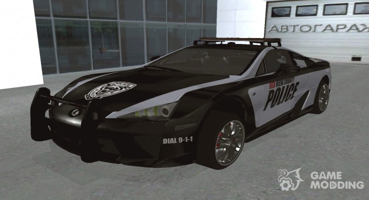 Lexus LFA Police 2011
