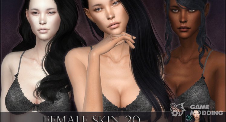Female skin 20