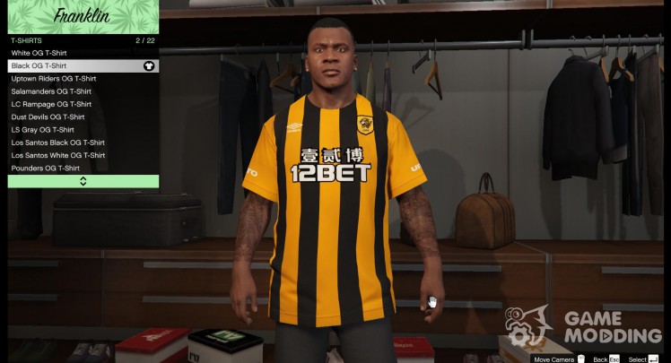 Hull City shirt for Franklin