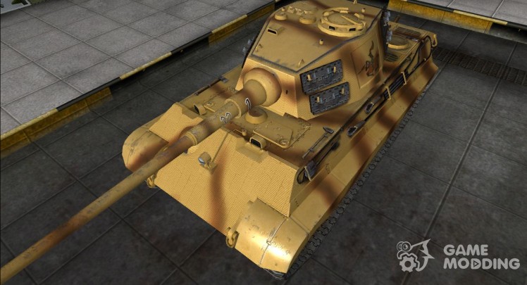 The skin for the Pz VIB Tiger II