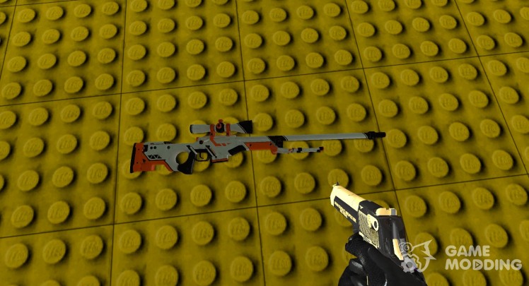 AWP Cs: GO Asiimov