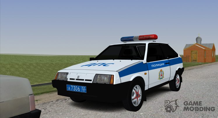 VAZ 2108 KK Police (DPS)
