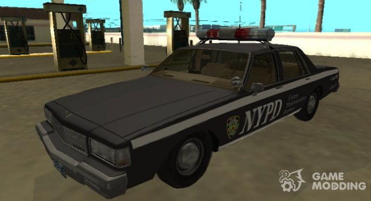 Chevrolet Caprice 1987 NYPD вспомогательный