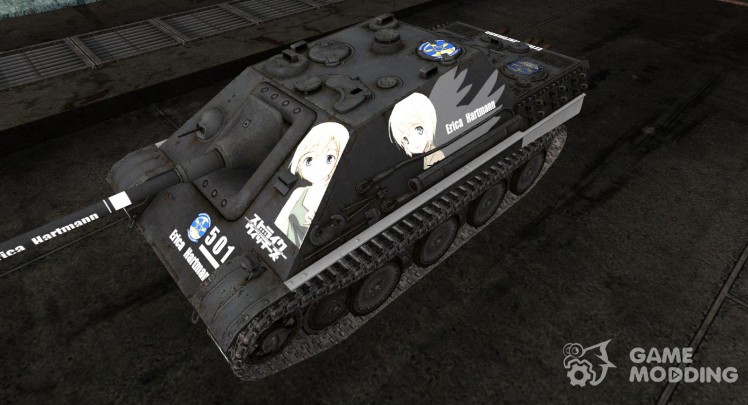 Anime skin for JagdPanther
