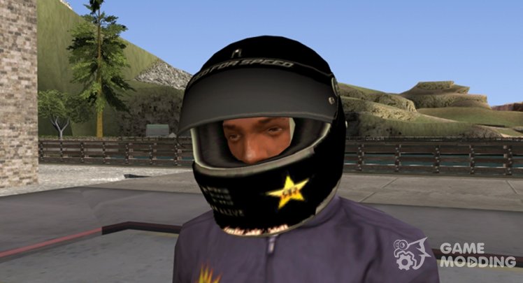 Racing Helmet Rockstar