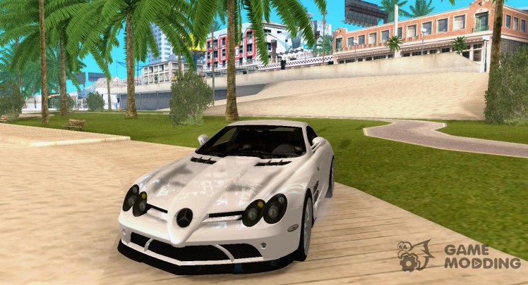 Mercedes-Benz SLR McLaren 722 Black Revel