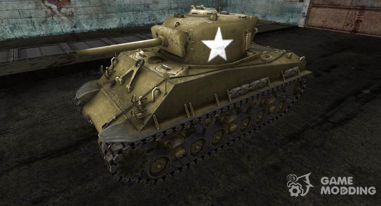 Шкурка для M4A3E8 Sherman