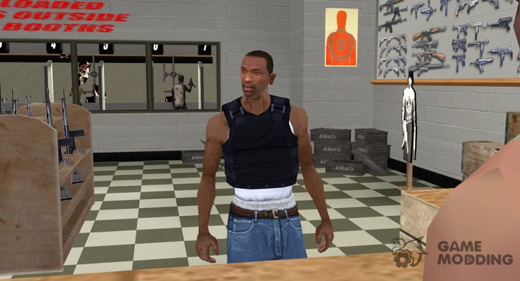 Bulletproof vest (Blue)