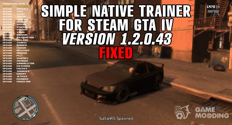 Simple Native Trainer for Steam (v1.2.0.43) FIXED