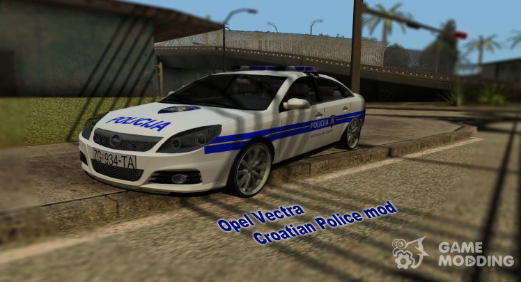 Opel Vectra - Croata de la policía