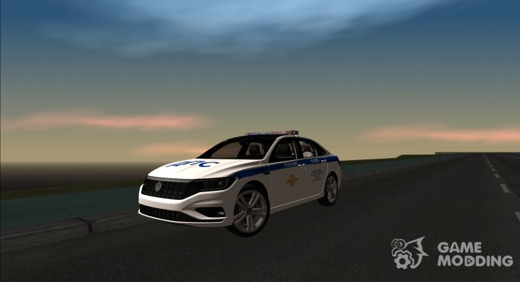 Volkswagen Jetta of the Ministry of Internal Affairs of Russia