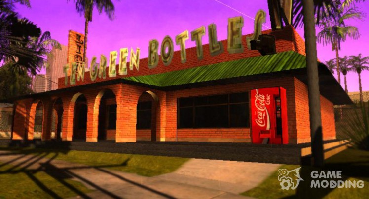 Nuevas texturas de un bar en Grove street