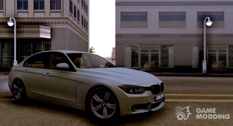 BMW 320d (F30) with M bumpers