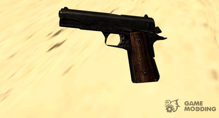 Colt 1911 lowpoly