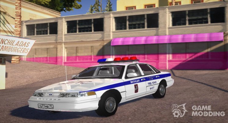 El Ford Crown Victoria, de la Policía de la polica de 1997