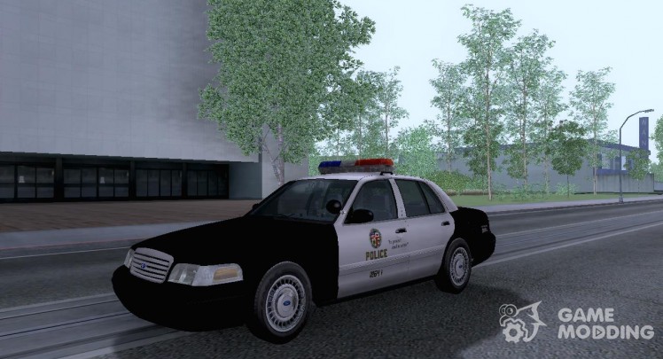 Ford Crown Victoria De Los Angeles Police