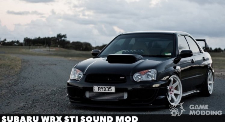 Subaru WRX STI Sonido mod