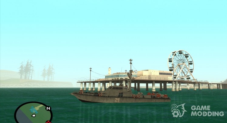 Military boat from CODMW3