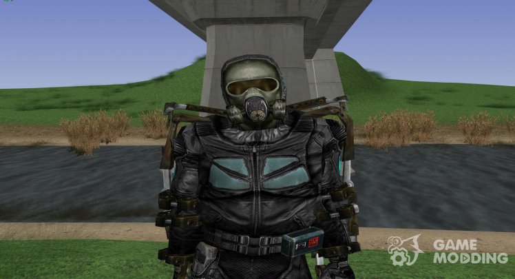 A member of a group of Abnormals in the simplified exoskeleton of S. T. A. L. K. E. R V. 1