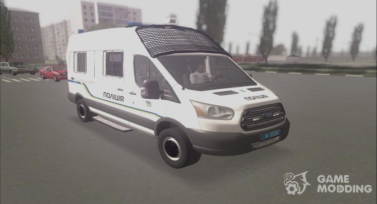 Ford Transit Policía De Ucrania