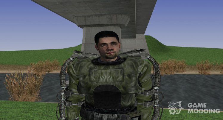 A member of the group Enclave with a unique appearance of S. T. A. L. K. E. R. v.2
