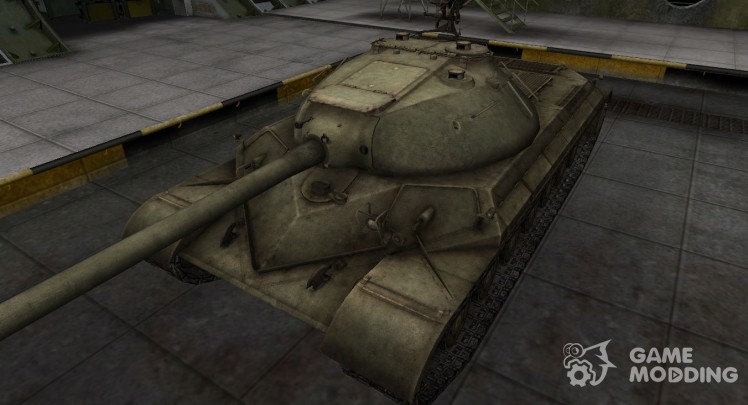 Emery cloth to the Chinese WZ-111 tank model 1-4