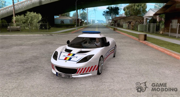 Lotus Evora S Romanian Police Car