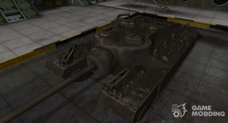 Emery cloth for American tank T95