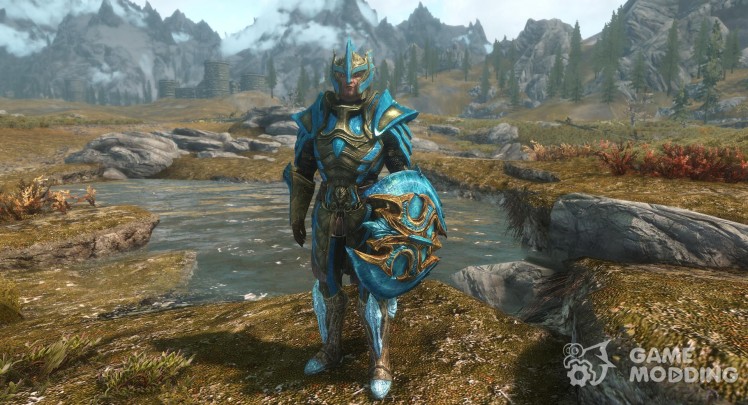 Allannaa Skyrim Stained Glass Armour