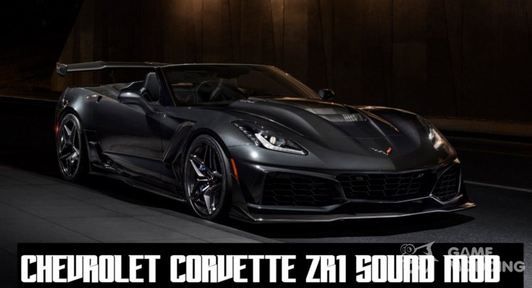 Chevrolet Corvette ZR1 de Sonido Mod