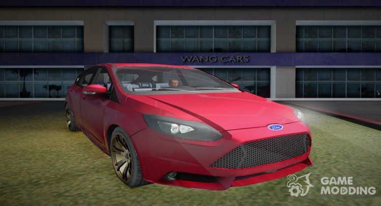 Ford Focus ST 2019 (Low Poly)