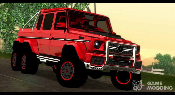 700-BRABUS Mercedes-Benz AMG G63 6 x 6