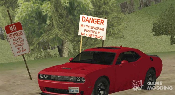 2015 Dodge Challenger (Low Poly)