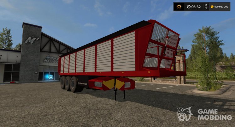 Forage trailer