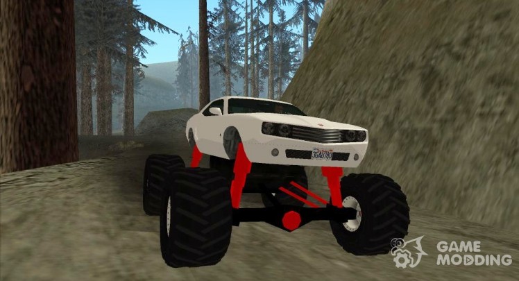 GTA 5 Bravado Gauntlet Monster Truck