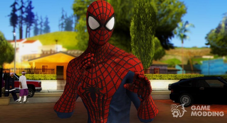 Spider-man from the game the Amazing Spider-Man 2