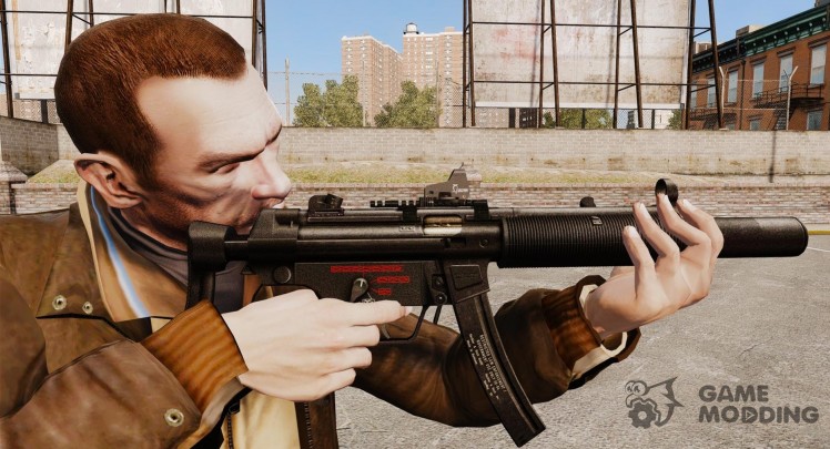 Пистолет-пулемёт MP5SD v1
