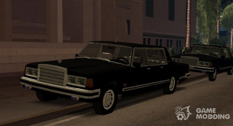 gta sa limousine driver mod