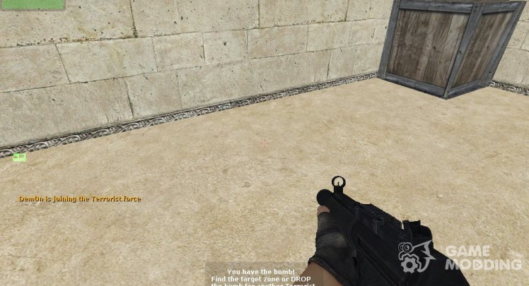 MP5 SD from CSGO