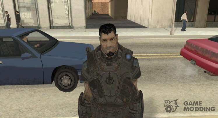 Доминик Сантьяго из игры Gears of War 2