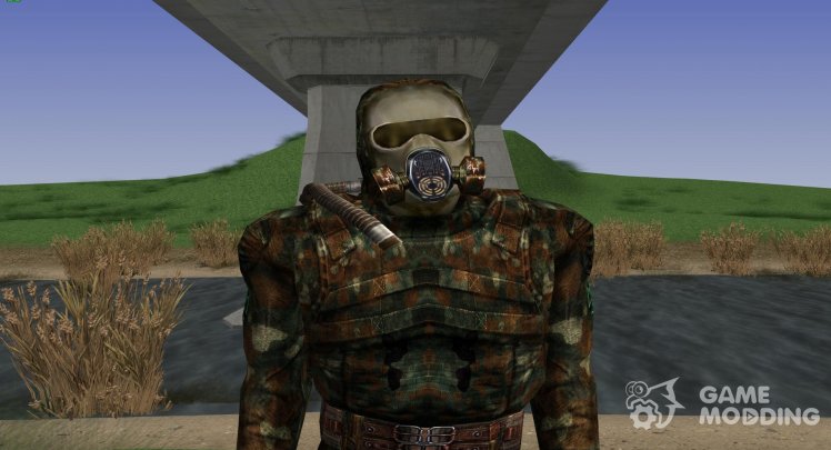 A member of the group Death Squad of S. T. A. L. K. E. R V. 3