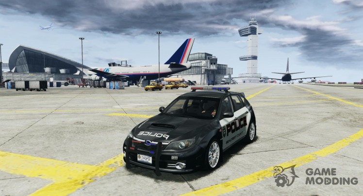 Subaru Impreza WRX STI Police