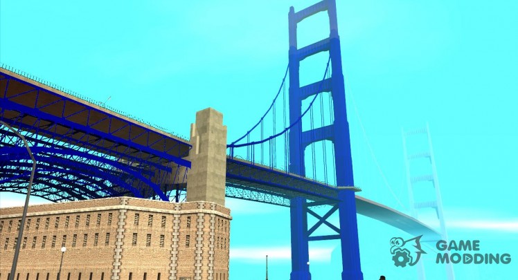 Nuevas texturas puente Golden gate